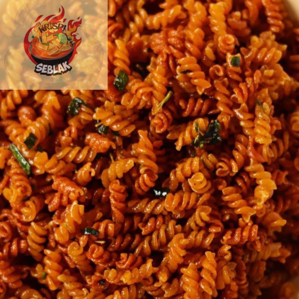 

Seblak krispi makaroni spiral 100g 250g 500g 1000g