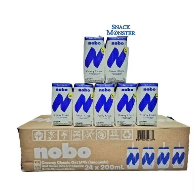 

Susu NOBO Oat Milk Creamy Oatmilk Oatside - Netto 24 pcs x 200 ml