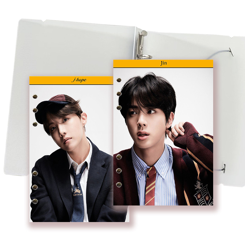 

A5 Spiral Notebook Note Book - Kpop Pop Star Boy Group Members Poster Album Boys Postcard Fans Collection Monthly Weekly Plan
