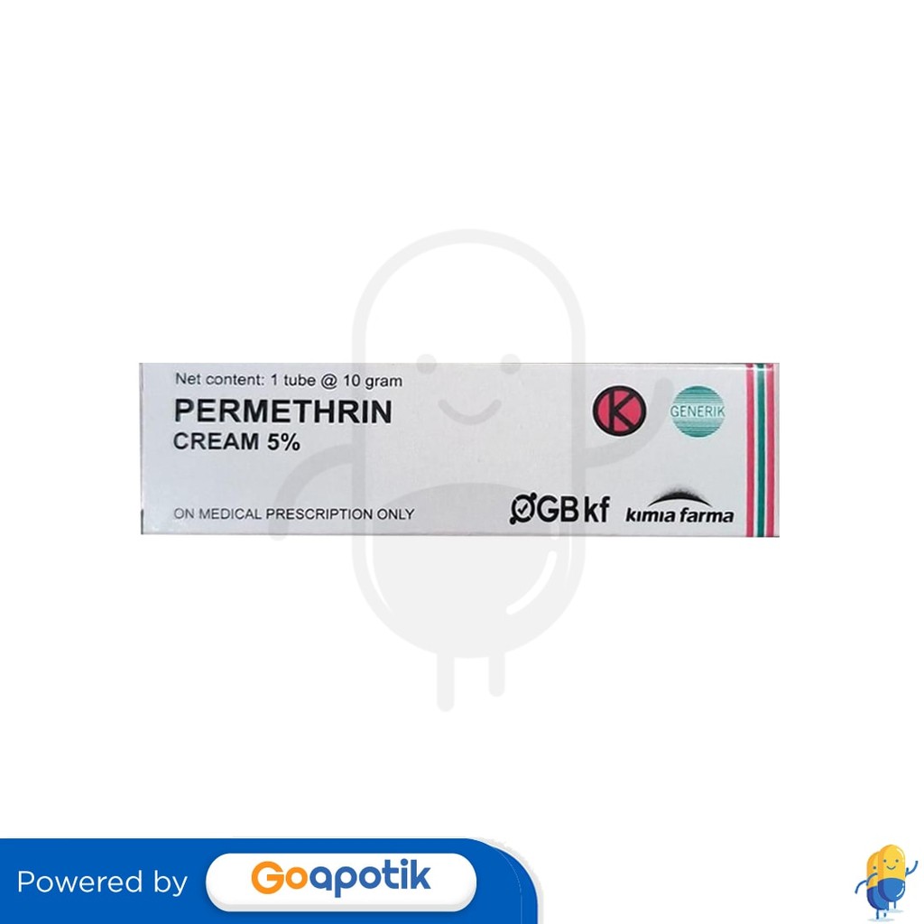Permethrin Kimia Farma 5% Cream 10 Gram Tube