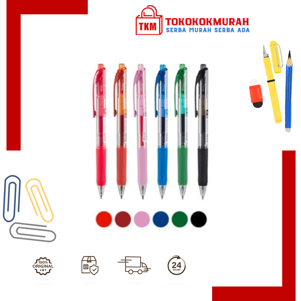

BANTEX COLOR GEL PEN TYPE BG1113 BERBAGAI WARNA