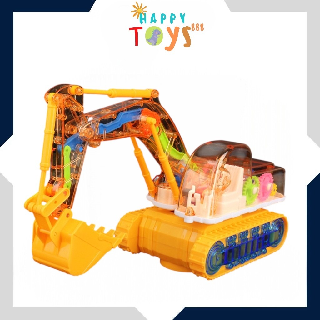 HAPPYTOYS.888 #B81 MAINAN EXCAVATOR DAN BULLDOZER GEAR / MAINAN EXCAVATOR / MAINAN BULLDOZER