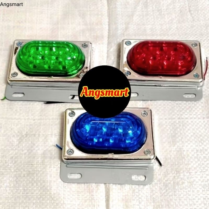 Lampu Bak Variasi LED Lampu Bak Samping Truck Truk Lampu Variasi LED Universal LED