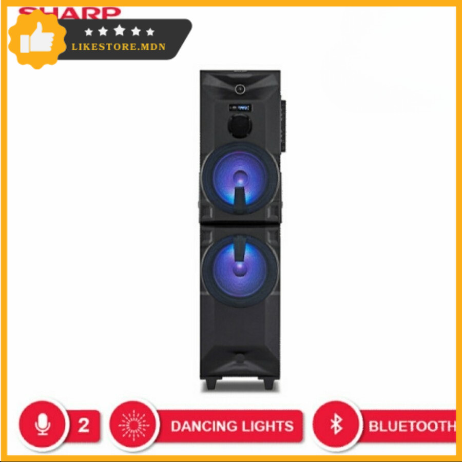 SHARP SPEAKER PORTABLE 12" CBOX-PRO22UBB