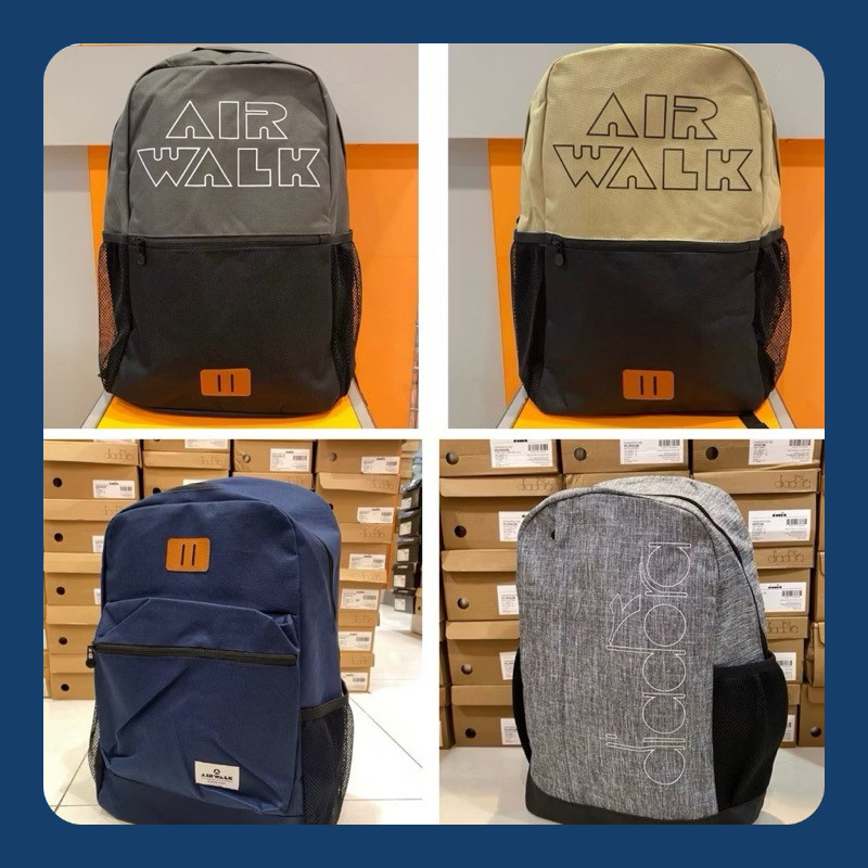 Tas Ransel Airwalk Astec 1000% Original Kanvas