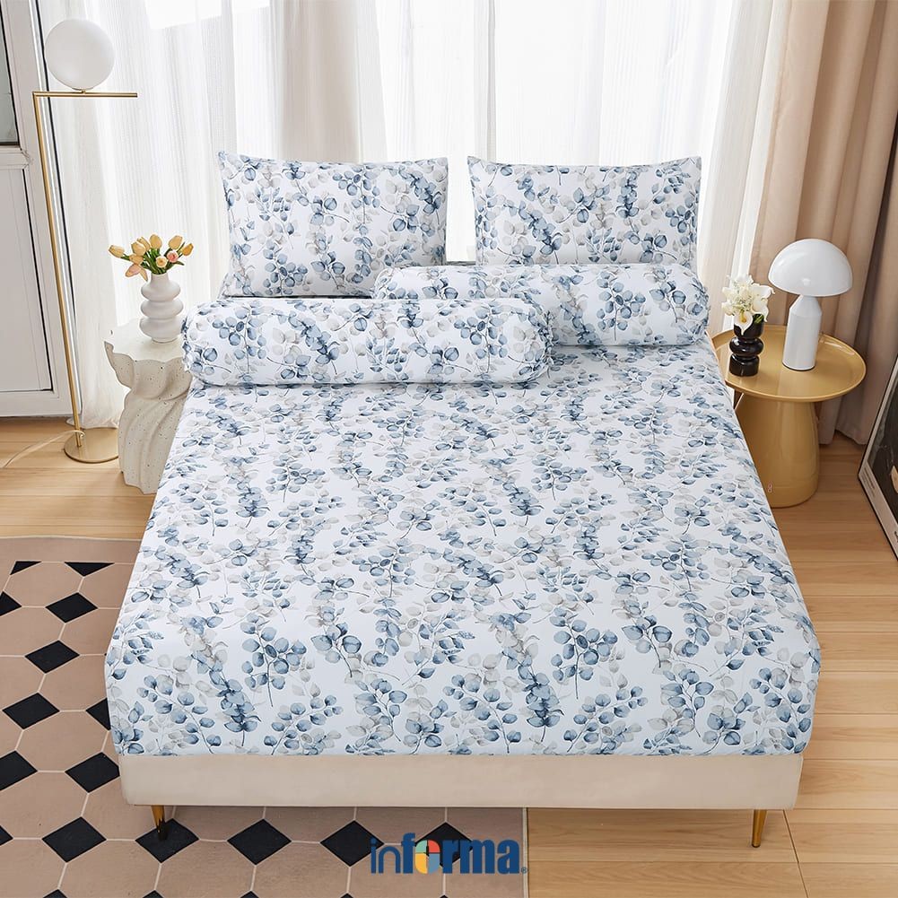 Informa Set Seprai Microfiber Ayla King Queen Single 180x200 160x200 120x200 100x200 Sprei Seprei Sh