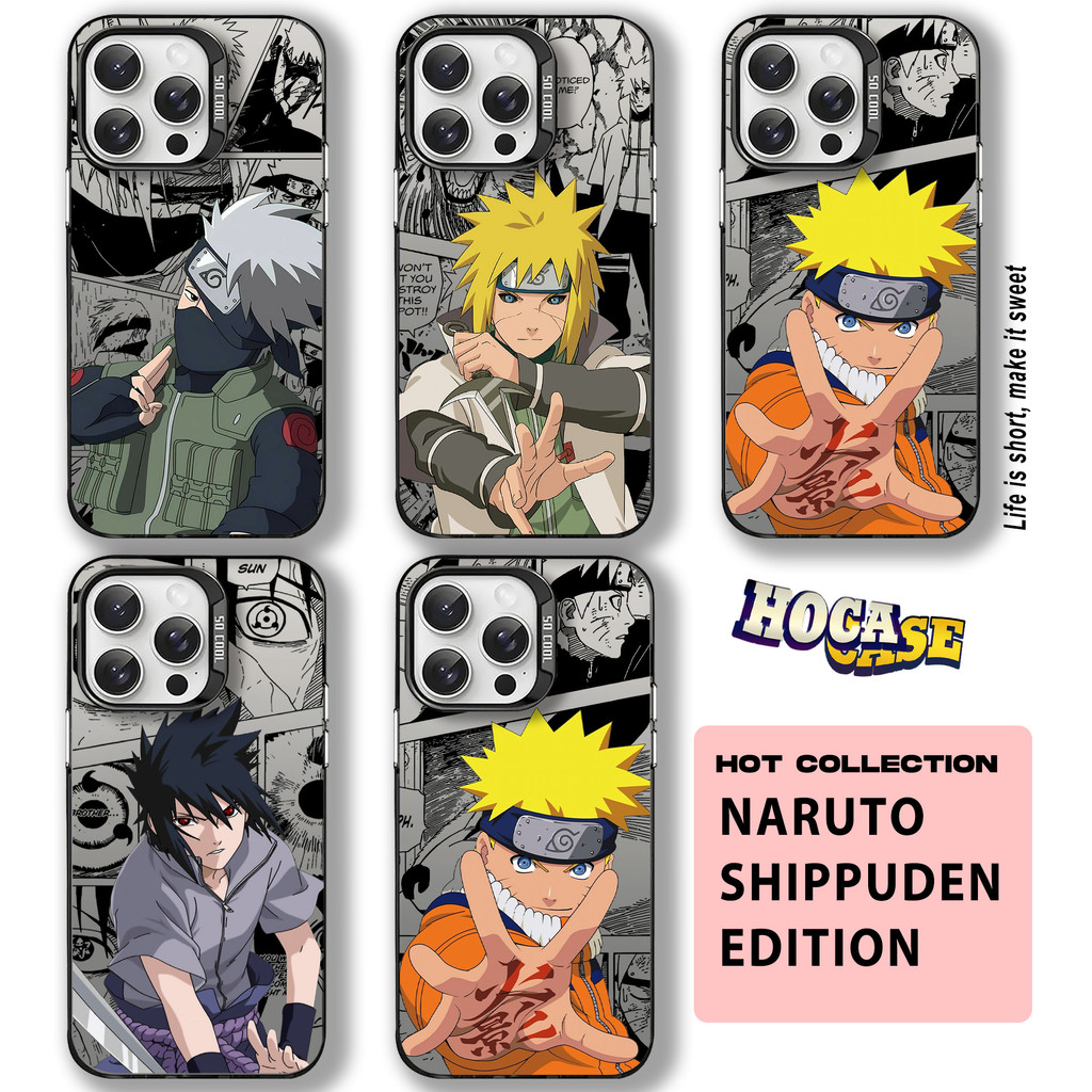 Case Naruto Shippuden HC611 IMD Redmi Note 14 13 12 11 10 9 9A 9C 10A 10C Premium Matte Black Casing