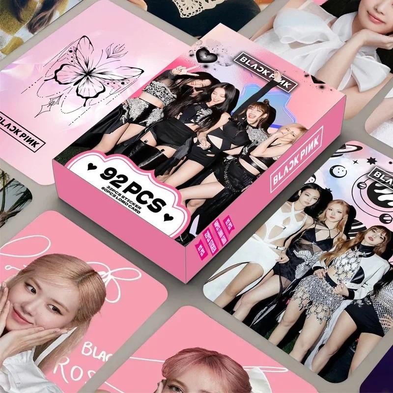 

92 High-definition Color-printed Cards, BP, Powder and Ink Double-sided Small Cards, LOMO Card Box Collection Photo Cards