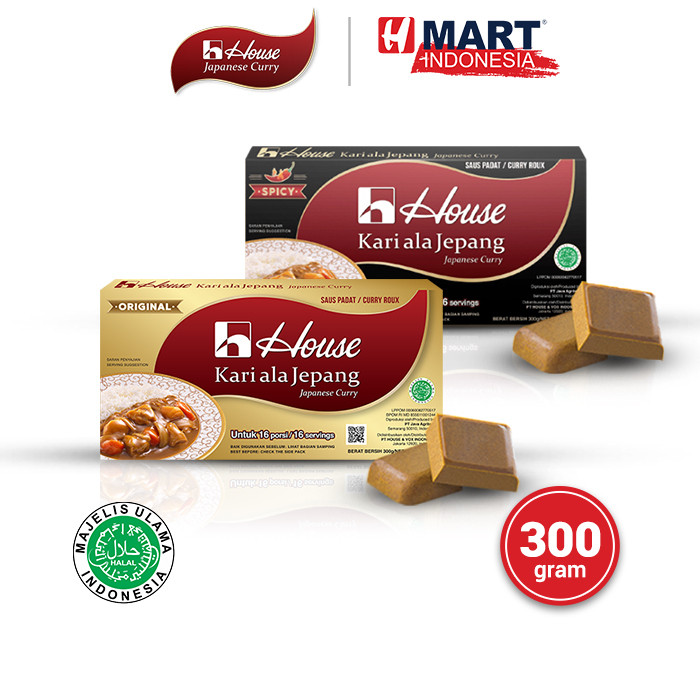 

House Japanese Curry - Kari Ala Jepang Halal 300g
