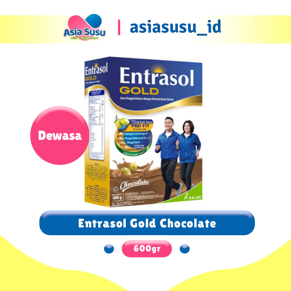 

ENTRASOL GOLD COKLAT VANILA 580 GR