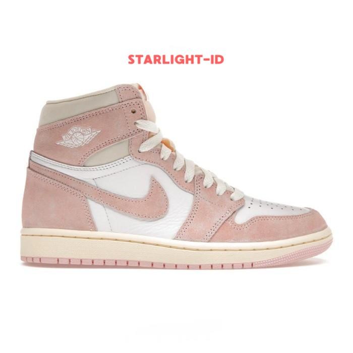Sepatu AJ 1 High Washed Pink / Sneakers Wanita