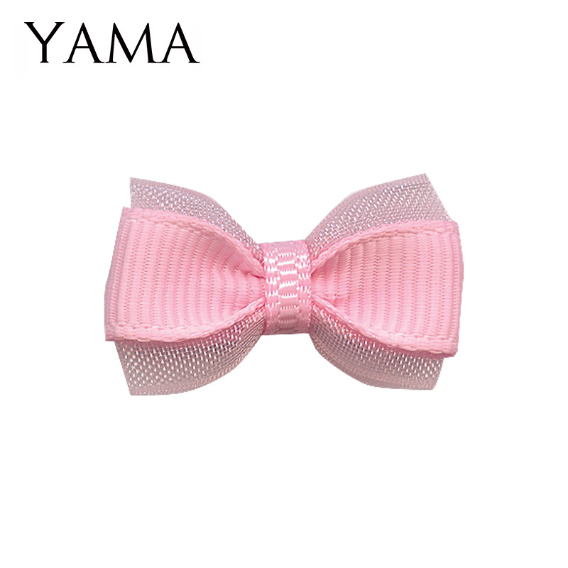 

YAMA-Ribbon Bow Tie for Scrapbooking Crafts, Flower Hair Accessories, Wedding Party, DIY Decoration, 28mm ± 3mm, 200 PCs/Bag