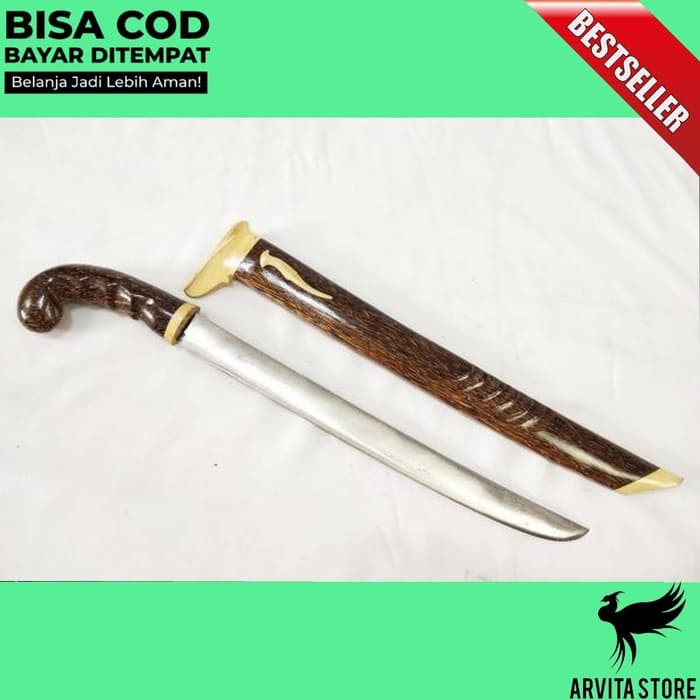 Golok Baja Sembelih Aren Panjang Baja Per Super Tajam HQ