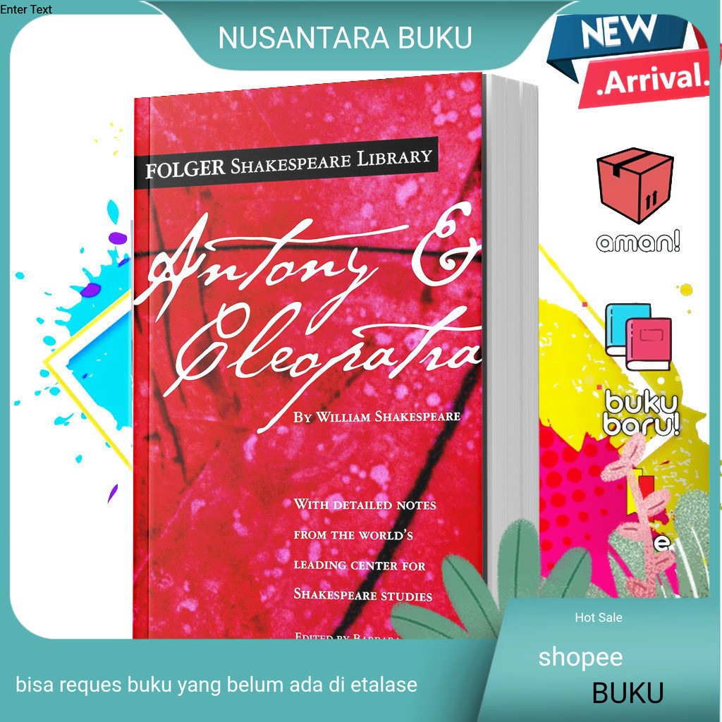 BukuAntony and Cleopatra by William Shakespeare