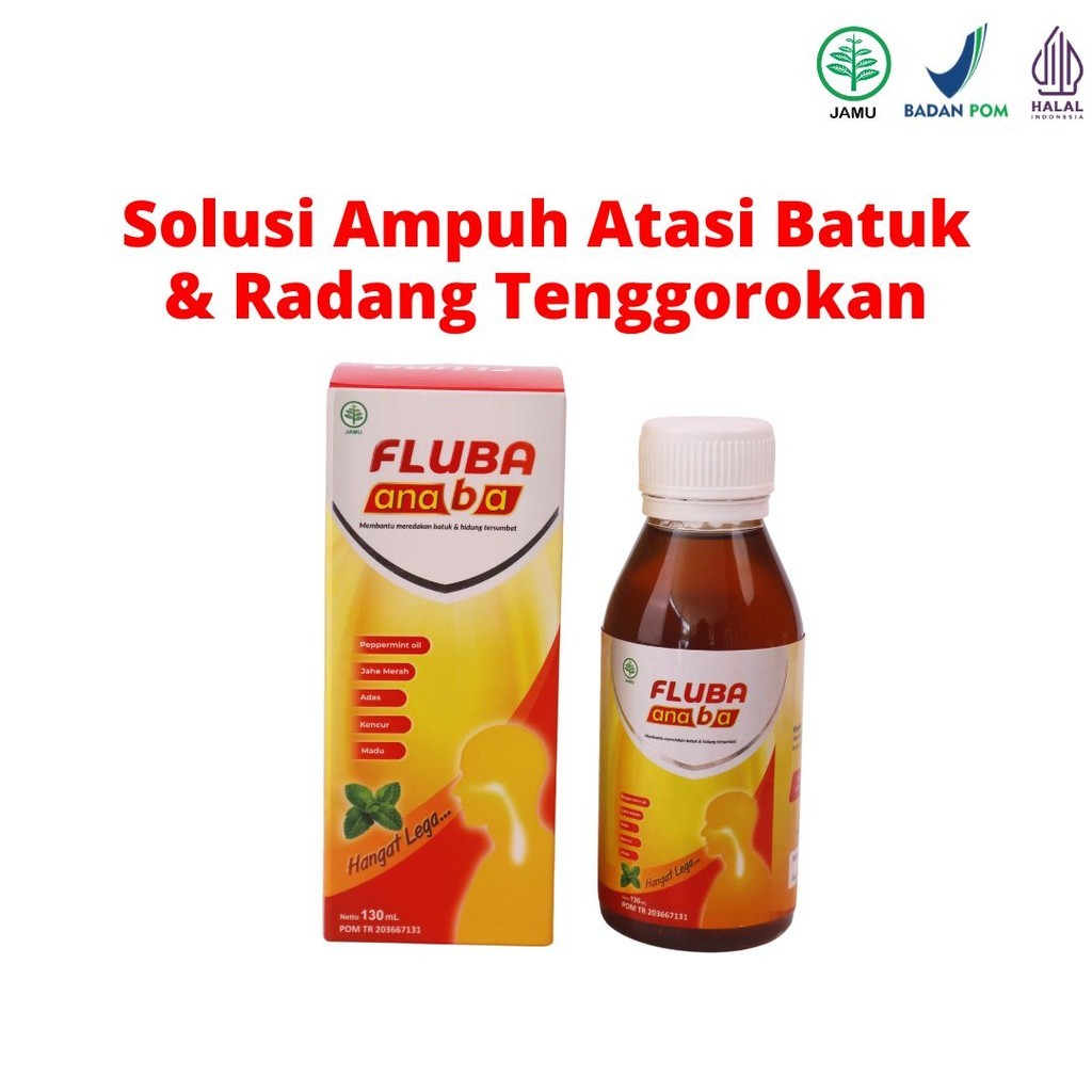 

Fluba Anaba - Madu Herbal Bantu Mengatasi Batuk Dan Flu