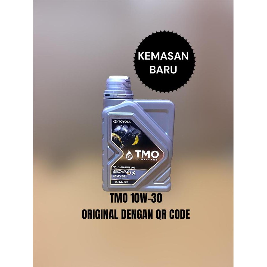 Oli Mesin Mobil TMO Asli 1 Liter  Dengan Teknologi QR Code Terbaru Kualitas Terbaik - Car Engine - 1