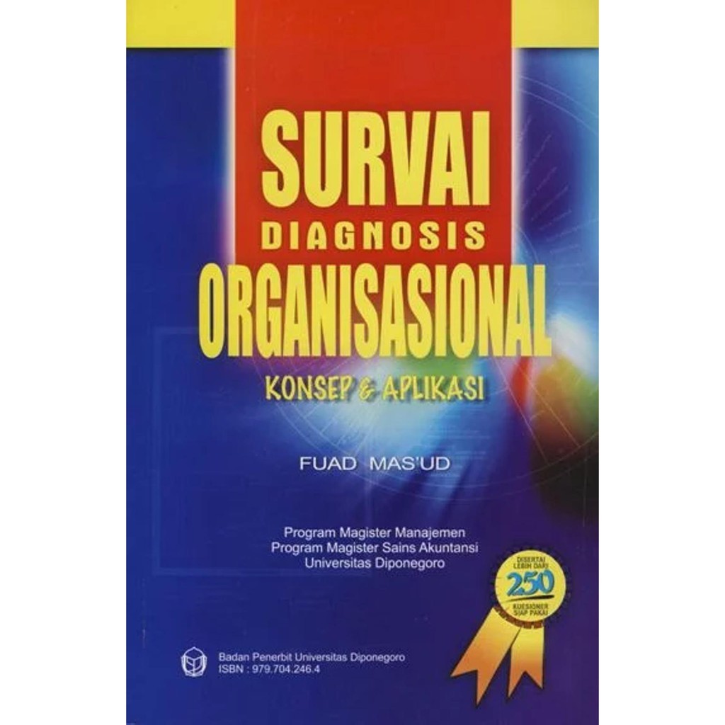 survai diagnosis organisasional konsep dan aplikasi by fuad masud