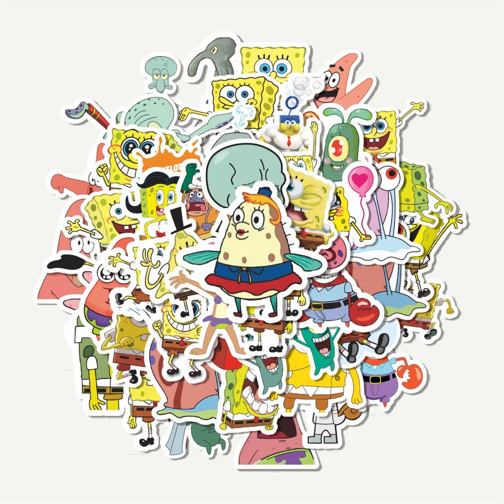 

Sticker Pack Stiker Spongebob Squarepants Universe Series Character Mix 3 | Sticker TUMBLR | Stiker LAPTOP KOPER HELM