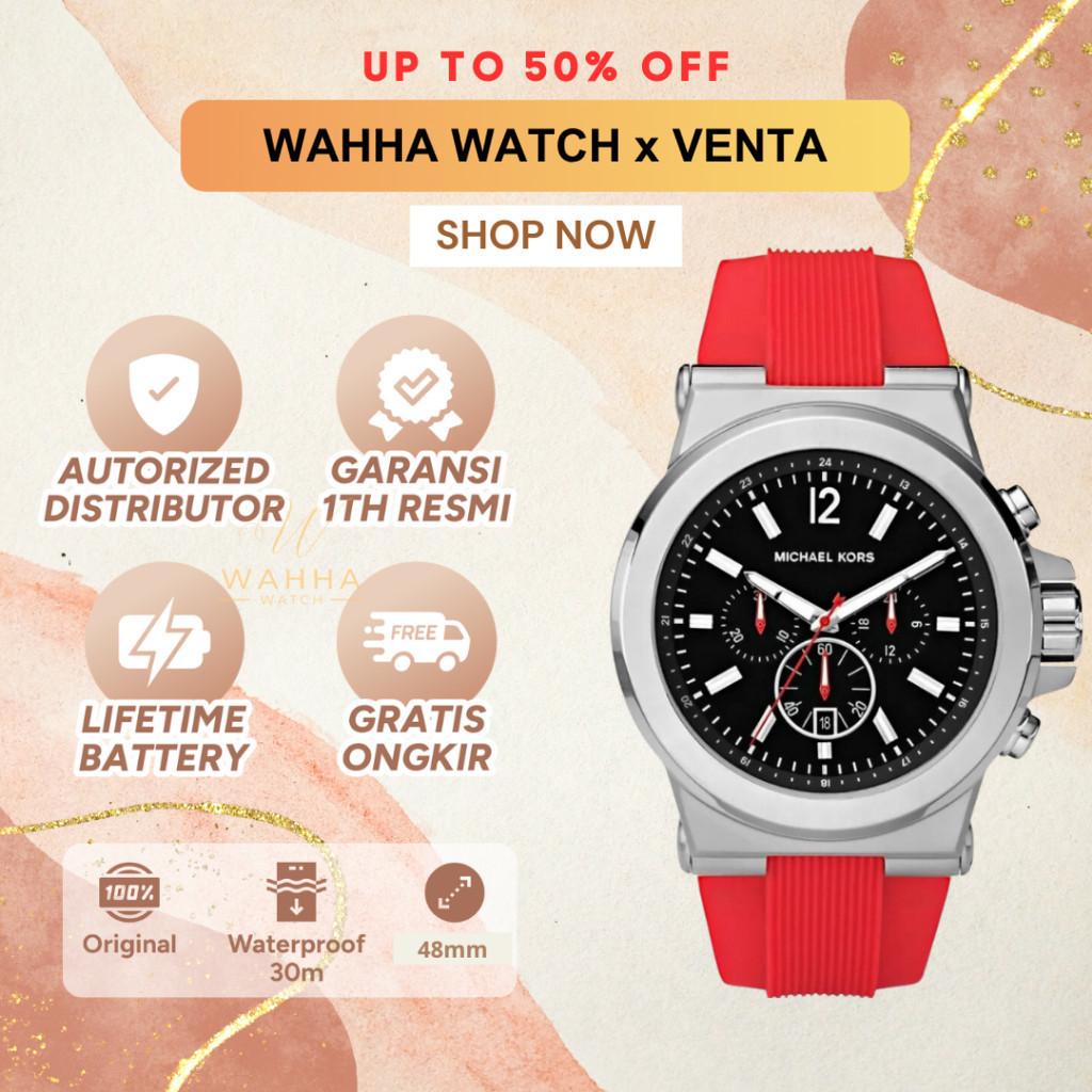 Jam Tangan  MK8169 Dylan Chronograph  Men's Watch Original [BERGARANSI]