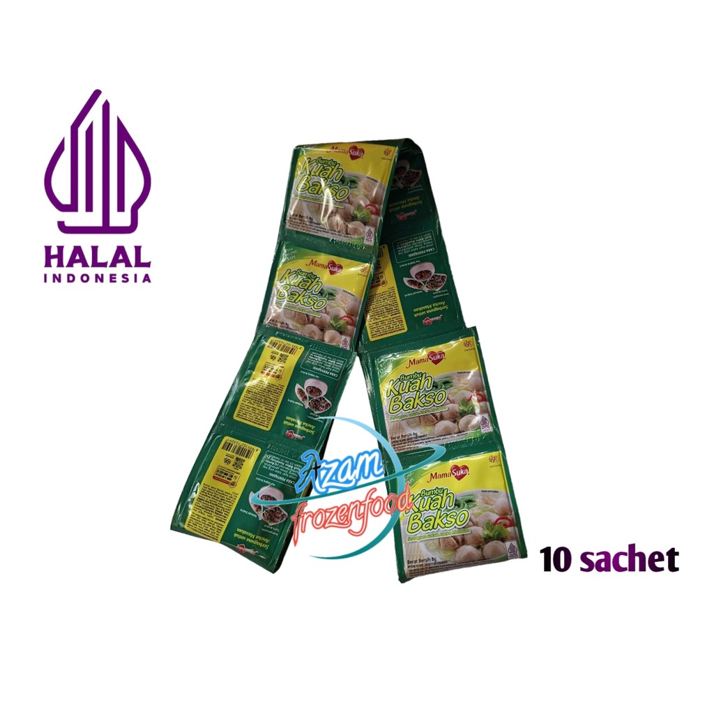 

Bumbu Mamasuka Kuah Baso 12 sachet