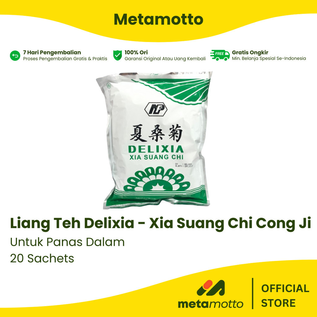 

Liang Teh Delixia 20's - Xia Suang Chi Cong Ji Untuk Panas Dalam CDK - Metamotto Karya