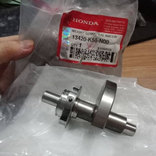 (HB) WEIGHT COMP BALANCER K56 NEW CB 150 R CBR 150 R LED SONIC SUPRA GTR 150 ORIGINAL ORI HONDA AHM 