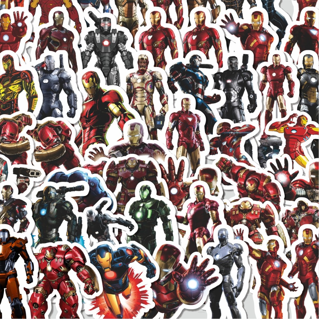 

Stiker Cutting Pack Stiker Marvel Series Character Ironman Isi 100Pcs Series Aesthetic Lucu Keren Untuk Koper Bahan Vynil