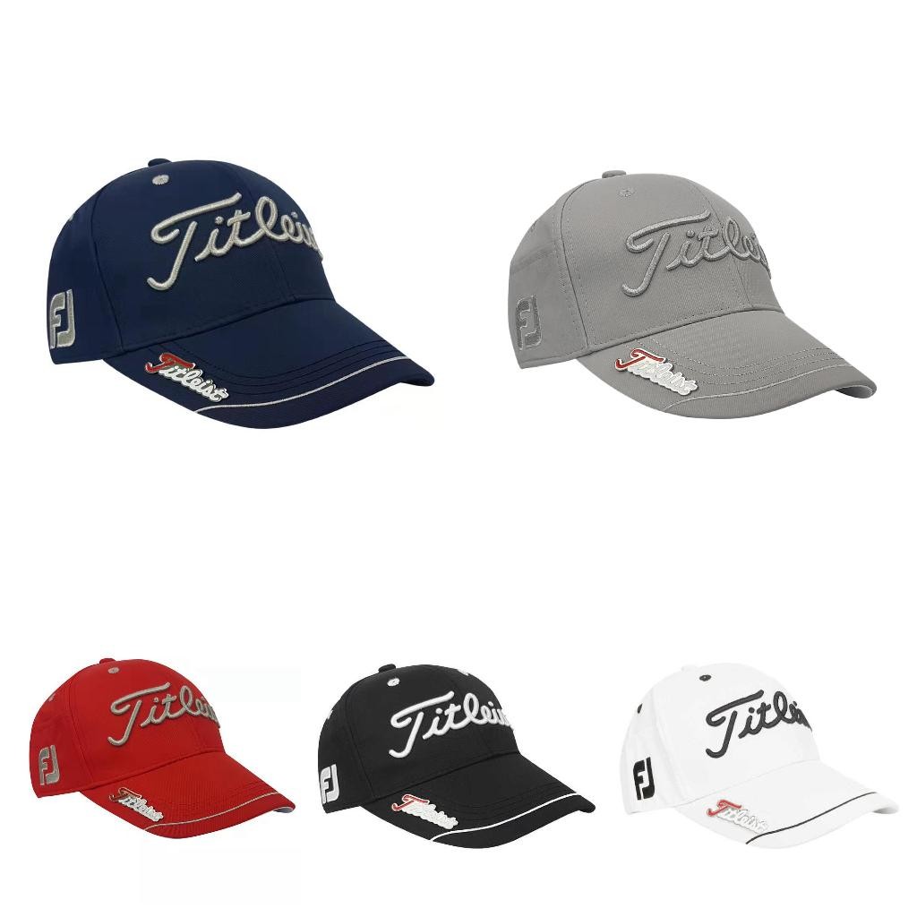 Topi Golf TTL FJ Strip Men Golf Cap Topi Olahraga Golf Pria Topi Outdoor Baseball