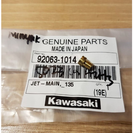 (NINJA R) KAWASAKI - MAIN JET - SPUYER MINYAK KARBURATOR SIZE 135 92063-1014