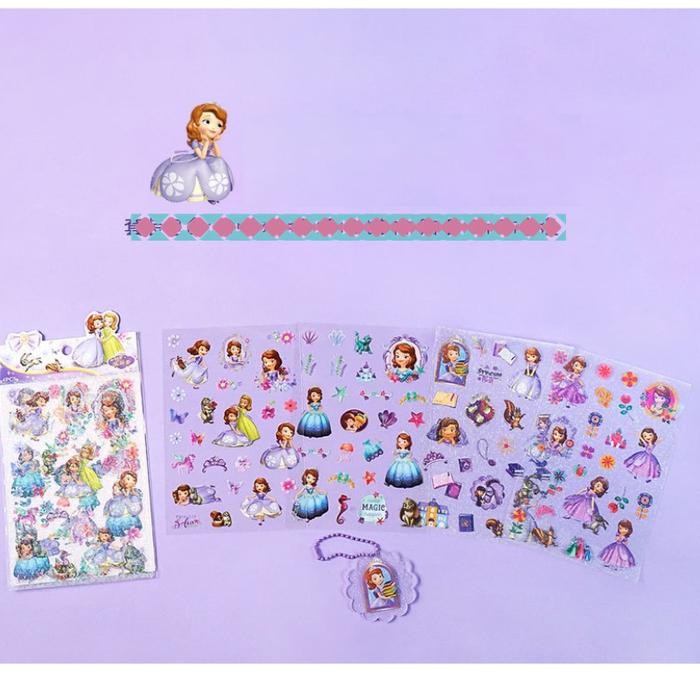 

[STOK TERBARU] Berkualitas GrosirMart Stiker Blink Blink Shiny Dekorasi Stiker Shiny Stiker Anak Karakter isi 4 lembar Karakter Frozen Mickey Sofia Princess Avenger Spiderman Car - Sofia, Stiker blink Paling Larish