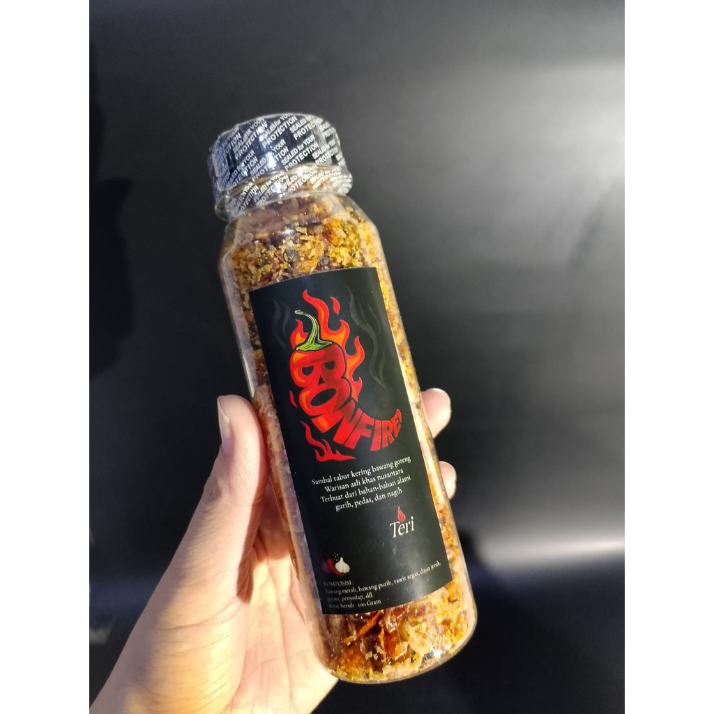 

Ygshop17 Bonfire Sambel Tabur Kering Daun Jeruk Original Sambal T 100G Siap Saji