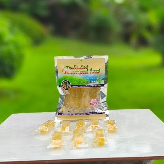 

Gendis.store6 Dodol Rumput Laut Low Sugar 90 Gr Rasa Leci Segar