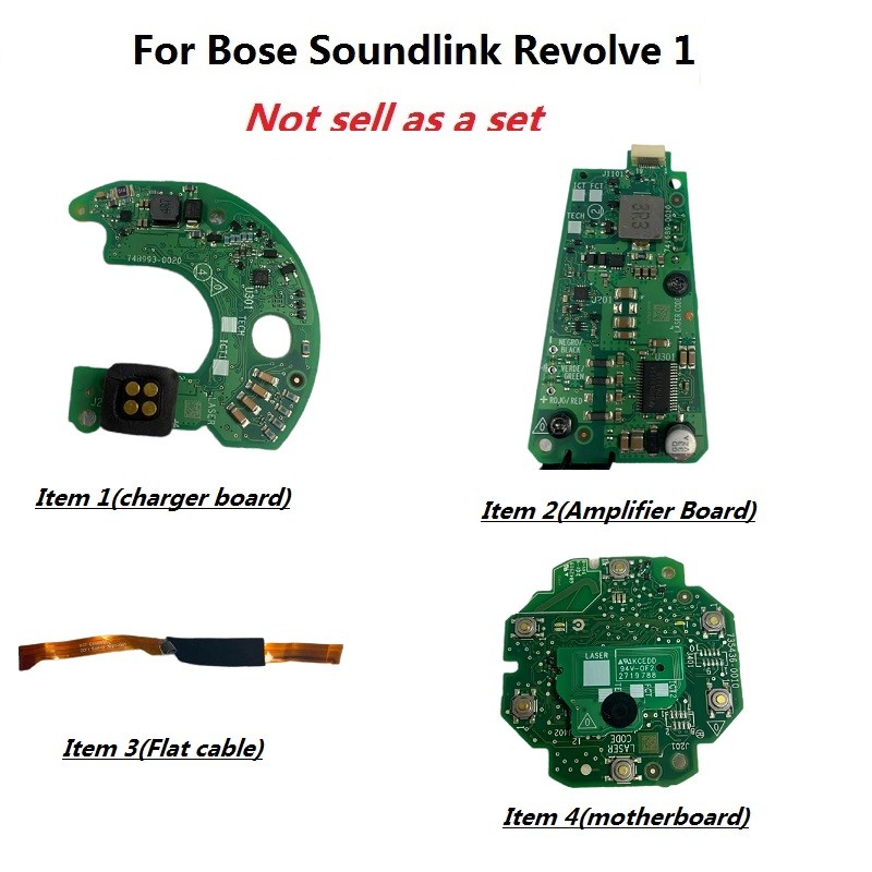 

Original spare parts For Bose Soundlink Revolve 1 replacement Charging Battery Board motherboard repair PCB parts