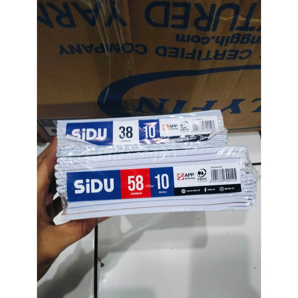 

BUKU TULIS MERK SIDU 38 58 harga pakan isi 10