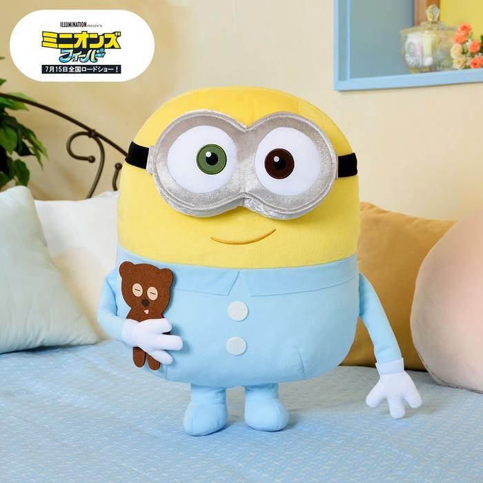 ORIGINAL SEGA Minions Pajamas Bob Tim Teddy Bear Plush Boneka Piyama