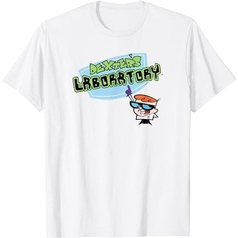 Baju Kaos Dewasa Dexter's Laboratory Logo