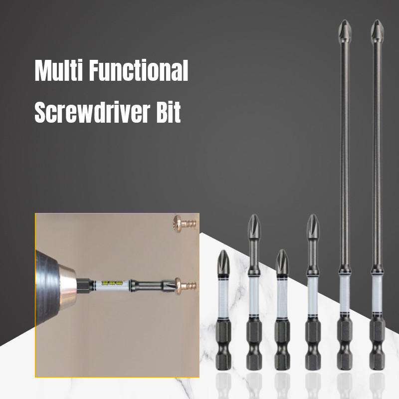 Multifungsi  Obeng  Mata Bor  Mata Bor  Baja S2  Magnet Kuat  Bor Listrik  Mata Bor Silang