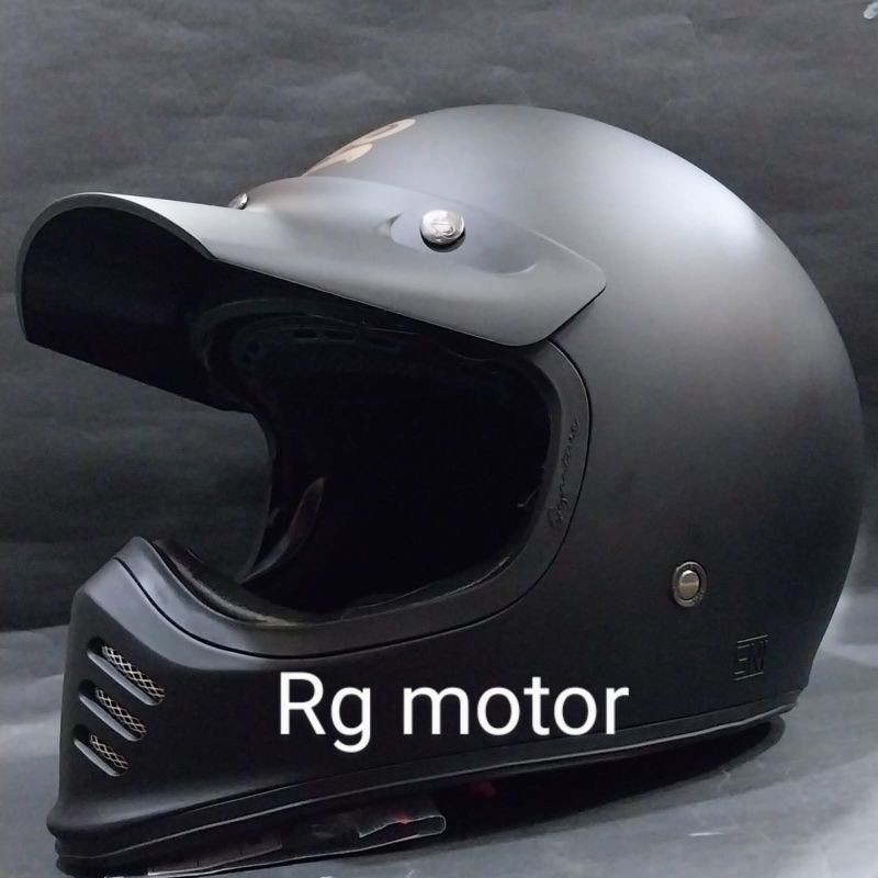 HELM JPX SIGNATURE LOLOS/HELM RETRO FULLFACE/CAKIL