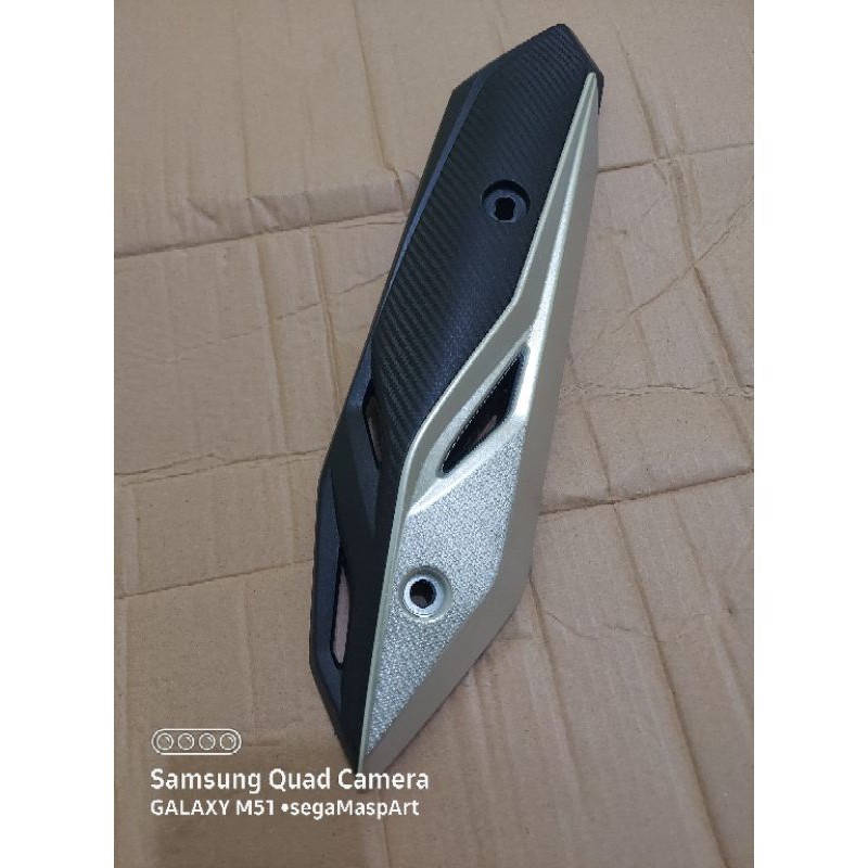 Garnish Knalpot + Tutup knalpot ALL New Beat LED Deluxe 2020 Beat Street 2023 K1A Genio