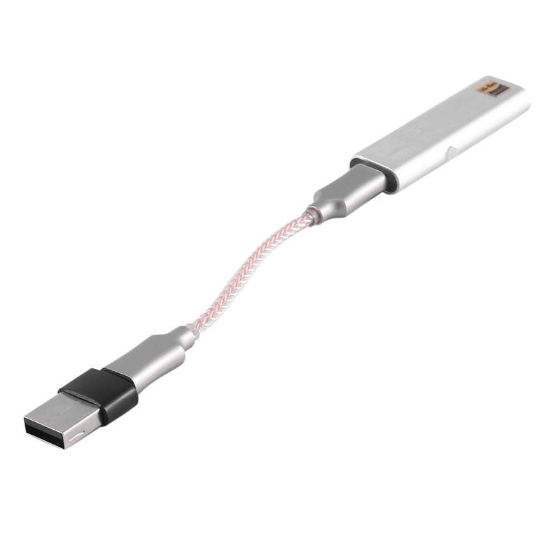 B30C-TYPE C To 3.5MM DSD256 For Android Headphone Amplifier Adapter DAC Portable USB Cirrus Logic Hi