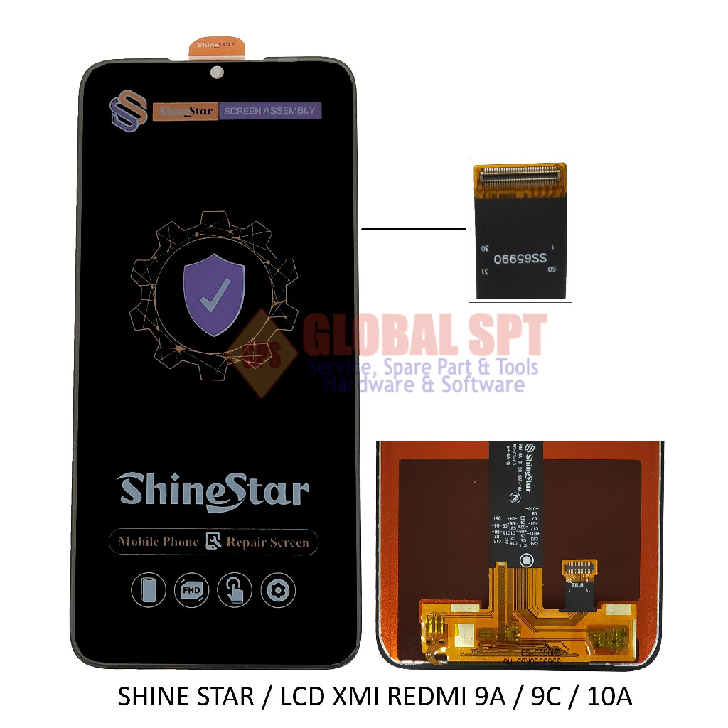 SHINE STAR / LCD TOUCHSCREEN XIAOMI REDMI 9A / 9C / 10A