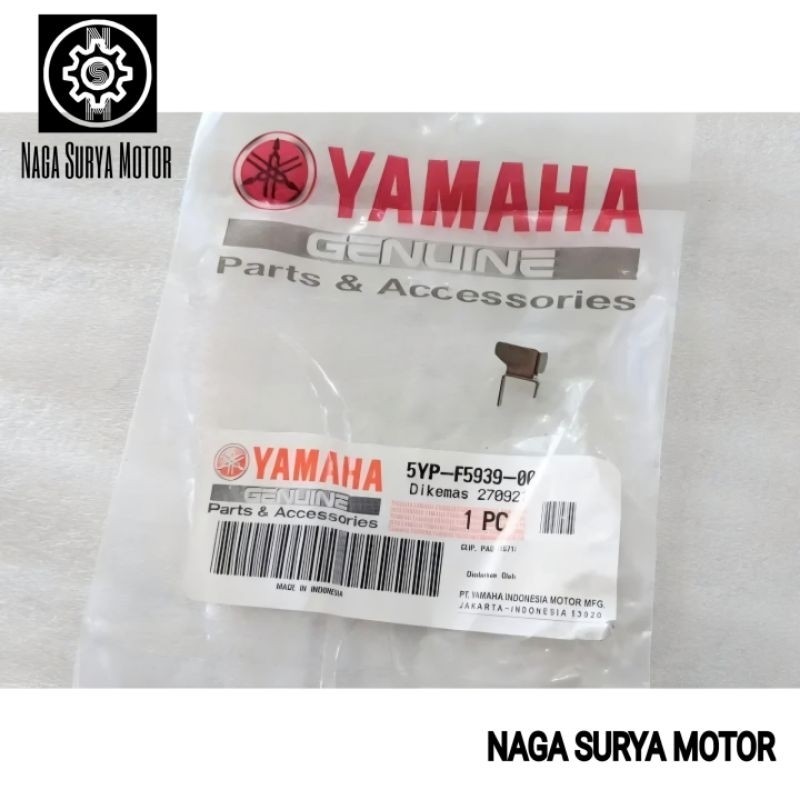 Klip pad kaliper depan Vixion old Jupiter Z New Z1 Lexam 5YP-F5939-00 ORI YGP