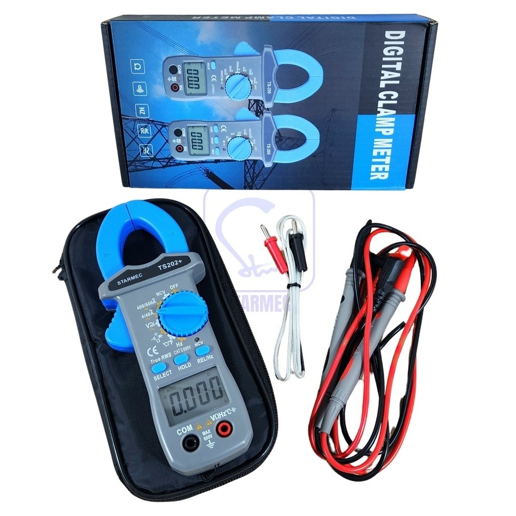 Tang Ampere Digital TS-202+ (True RMS) TS202+ / Clamp Meter Digital TS202+