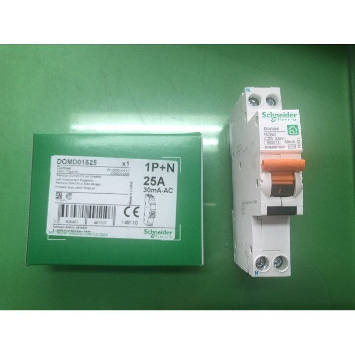 SCHNEIDER ELCB SLIM DOMD01625