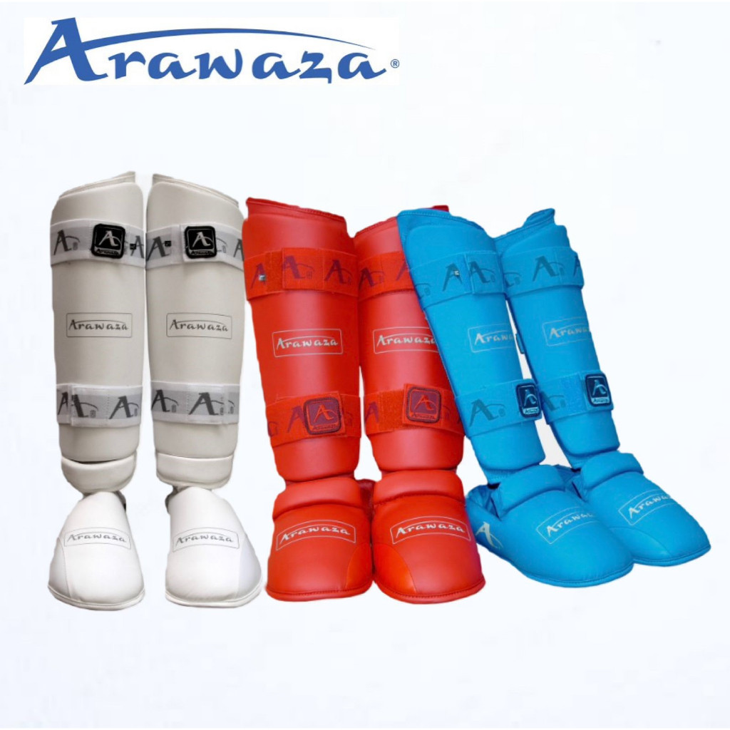 TERLARIS Foot Protector / Shin Guard / Dekker Karate Arawaza Pelindung Kaki Karate Arawaza ORIGINAL