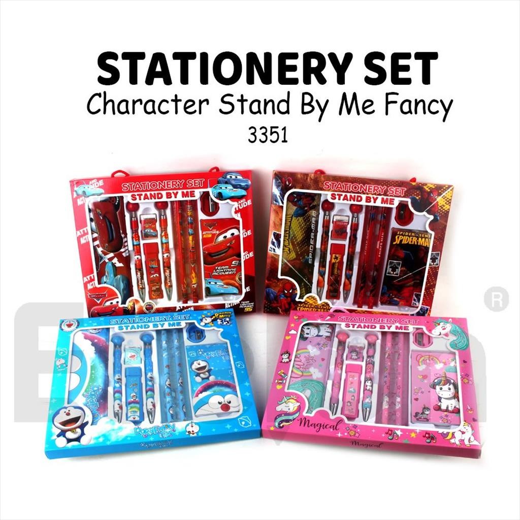 

❤️️Stationary Set 10in1 Karakter/ Paket Alat Tulis 3351❤️️
