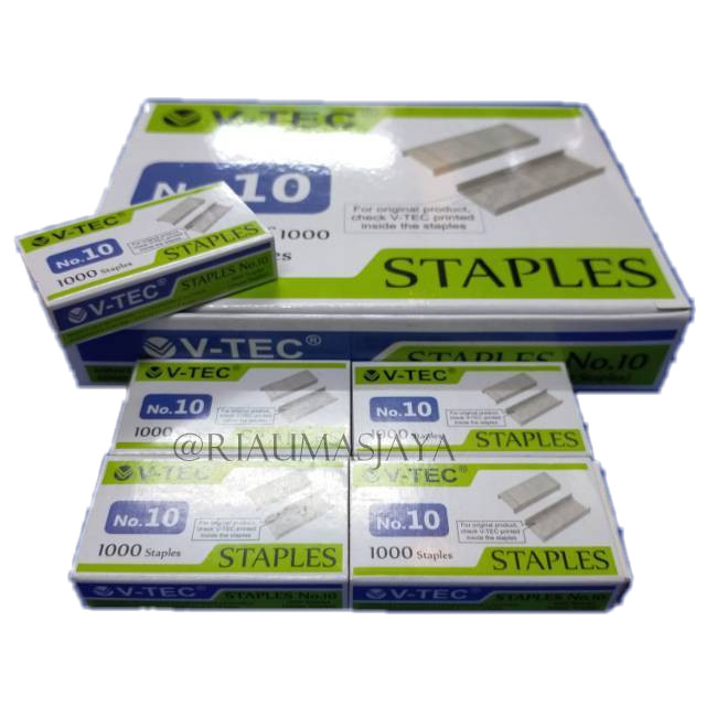 

[SDW] pekanbaru/Staples / Isi Hekter No.10 V TEC