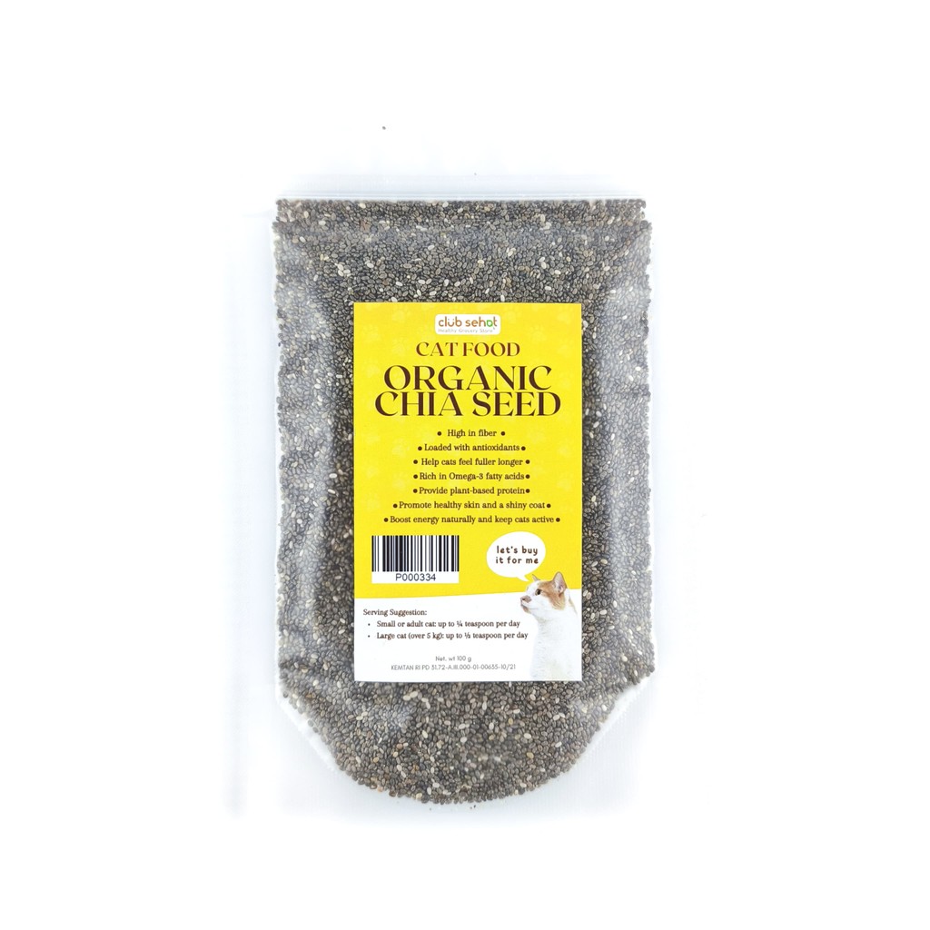 

Club Sehat Cat Food Organic Chia Seed 100Gr