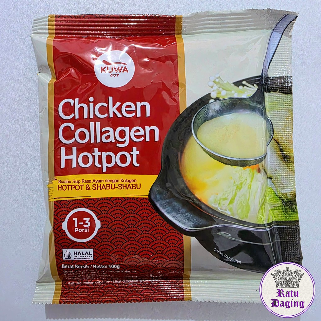 

KUWA Chicken Collagen Hotpot 100gr Bumbu Shabu Kuah Ayam Kental