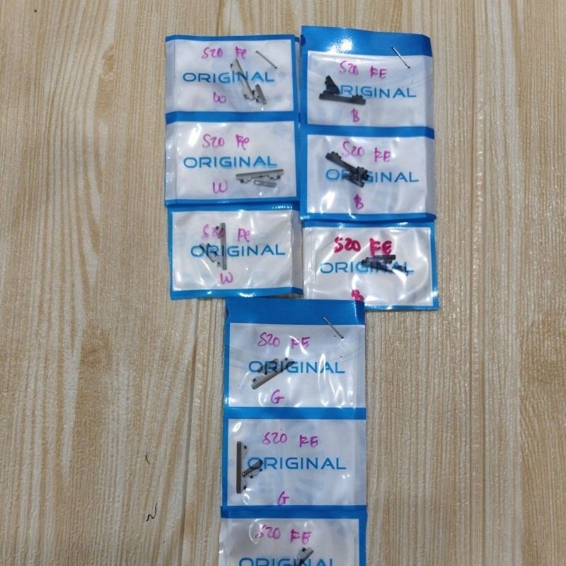 Pernik Tombol Luar On Off Volume Samsung S20 FE